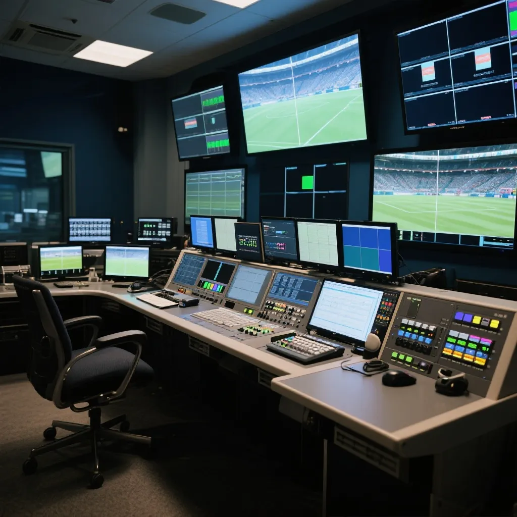 赛事转播控制中心